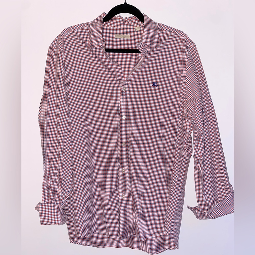 BURBERRY Mens XL Dress Shirt! Perfect condition!